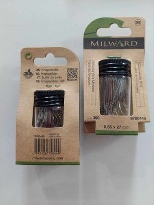 fijne kopspelden  milward  0.65x27mm