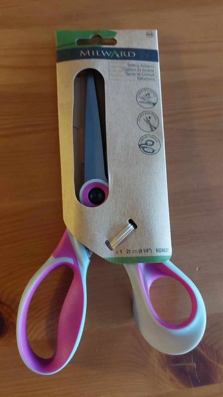 stofschaar titanium 21 cm MILWARD