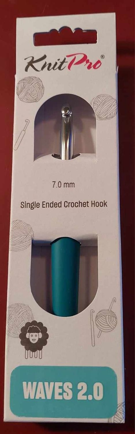 haakpen dikte 7 knitpro ergo