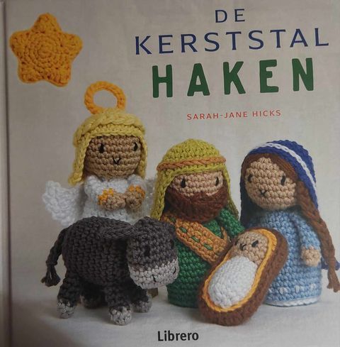 DE KERSTSTAL HAKEN =haakboekje
