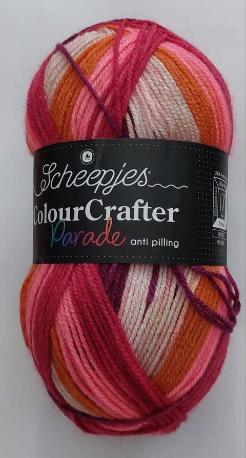 601 colour crafter parade Scheepjes