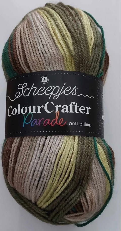 607 colour crafter parade Scheepjes