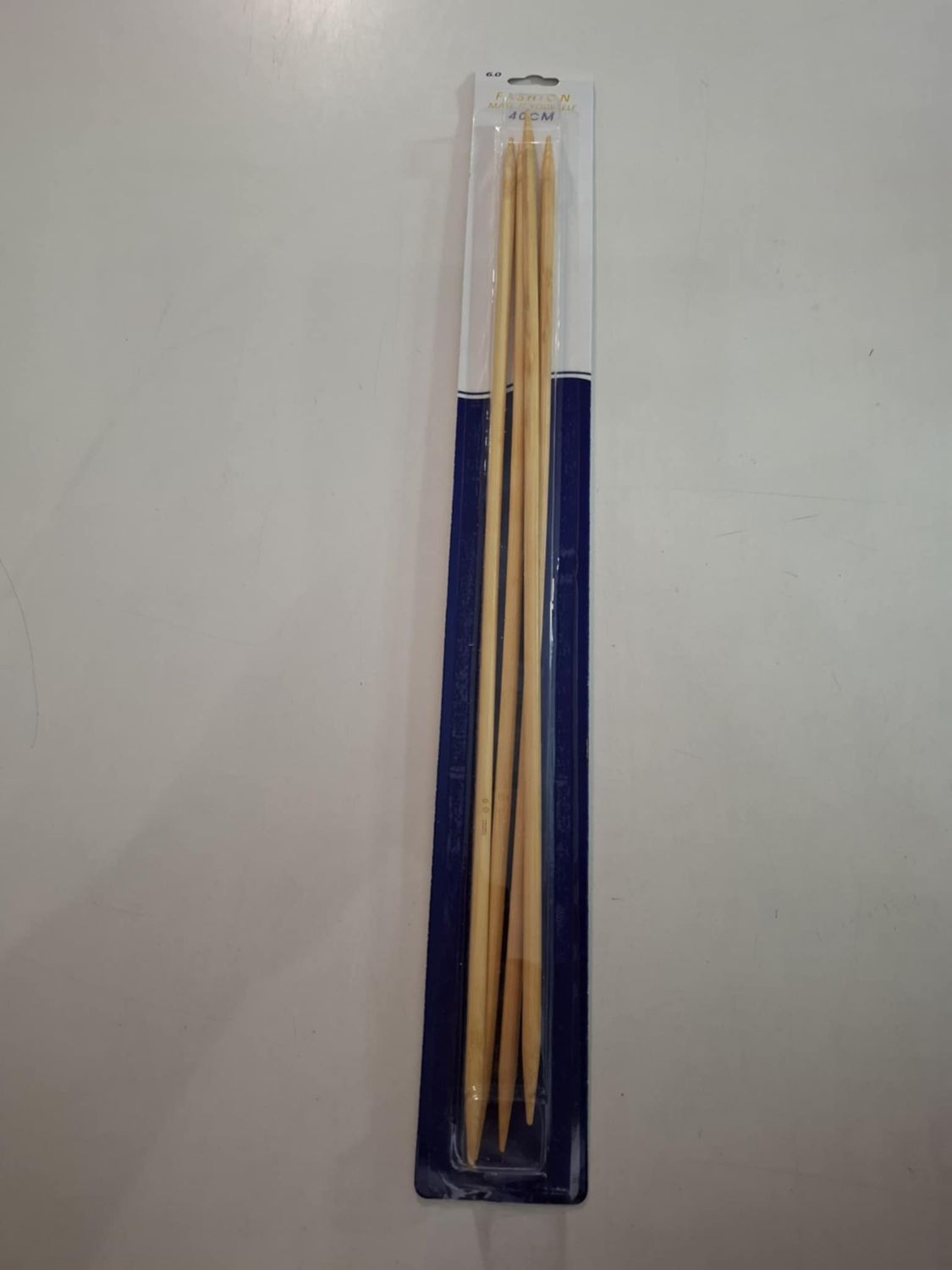 6 fashion. 4 houten kousen breinaalden 40 cm