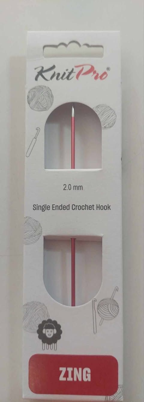 2 dikte zing knit pro haakpen