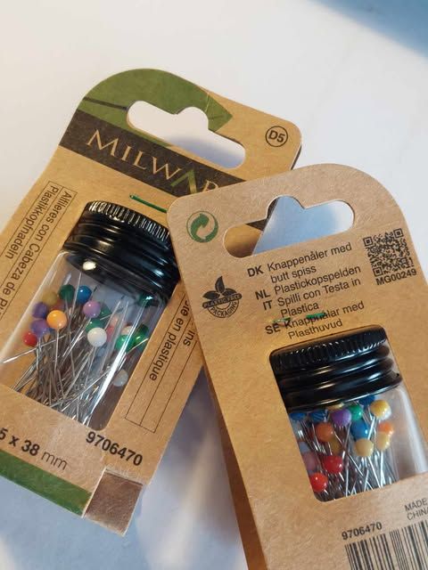 kopspelden met plastic gekleurd kopje 0.65x38mm 75st MILWARD