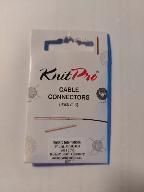 connector voor aan draden te vijzen van breipunten knit pro 3 stuks