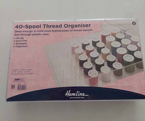 STIKZIJDEDOOS VOOR 40 SPOELEN HEMLINE