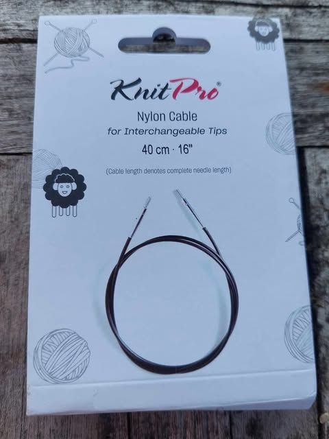 40 cm kabel voor aan breipunt knit pro