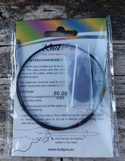 60 kabel voor aan breipunt knit pro