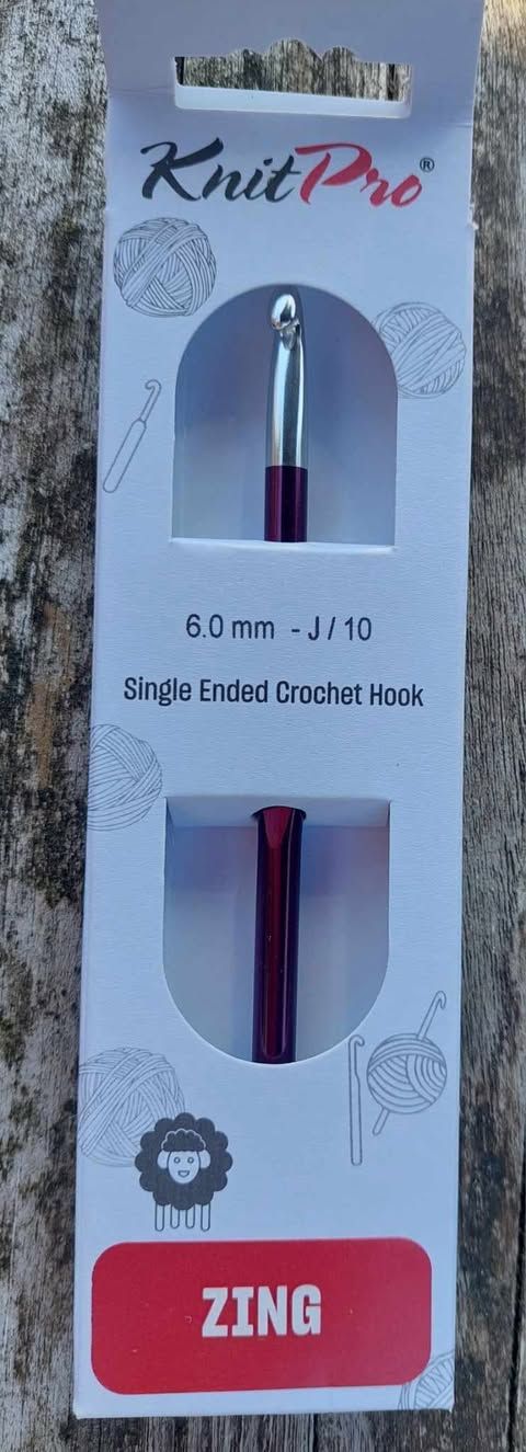 dikte 6 haakpen ZING KNIT PRO