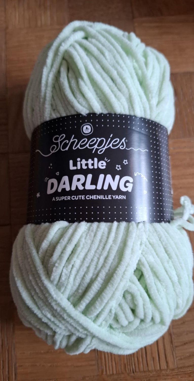 406 Little darling Scheepjes mintgroen
