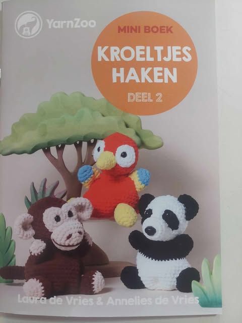 deel 2 kroeltjes haken met 8 haakpatronen