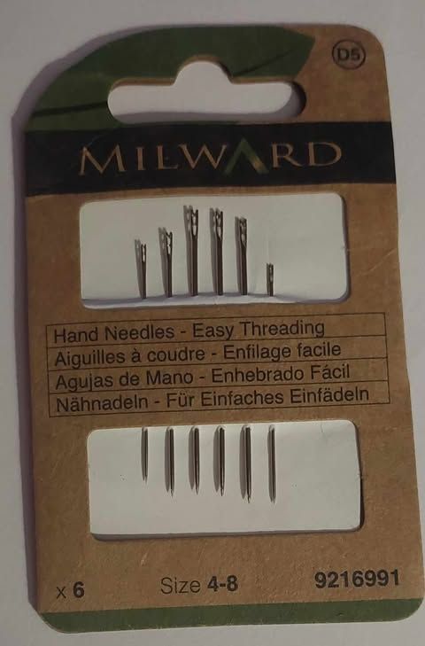 BLINDE NAALD  MAAT 4-8 MILWARD