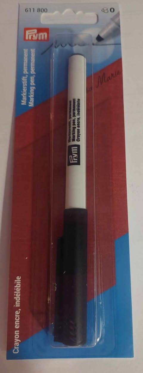 PERMANENT STIFT ZWART EXTRA FIJN