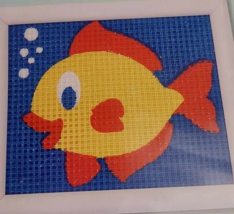 VISJE voorgedrukt kinderpakket  pn-0009576