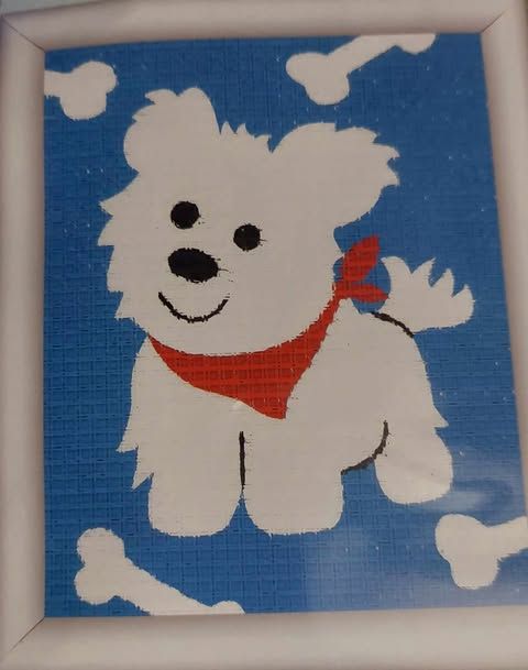 HONDJE voorgedrukt kinderpakket pn-0009586