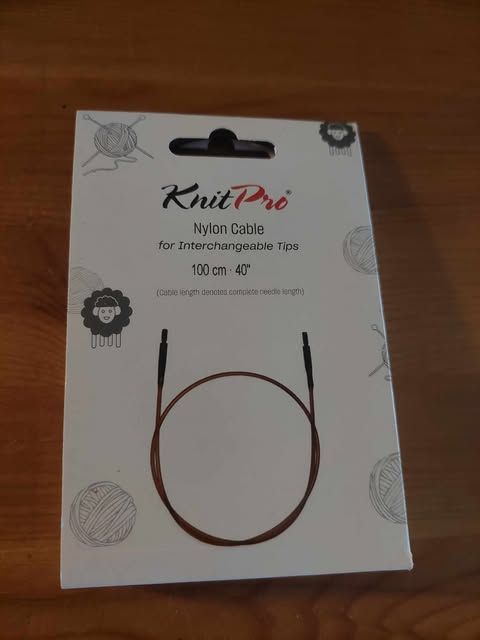 100cm kabel voor aan breipunt knit pro 31295