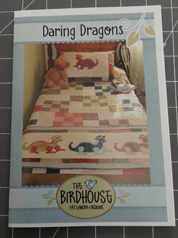 patchpatroon DARING DRAGONS van the birdhouse