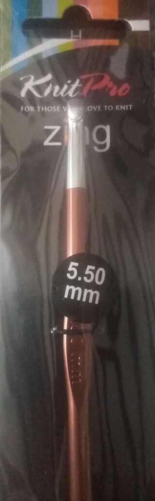 dikte 5.50 haaknaald zing knitpro
