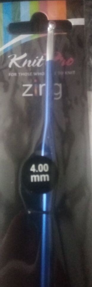 dikte 4 haaknaald zing knitpro