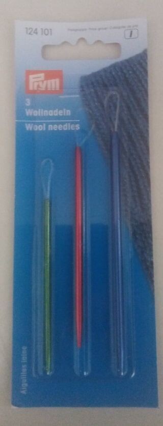 wolnaalden met plastic oog van knit pro