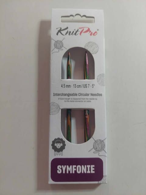 4.5=dikte knit pro breipunt   13CM