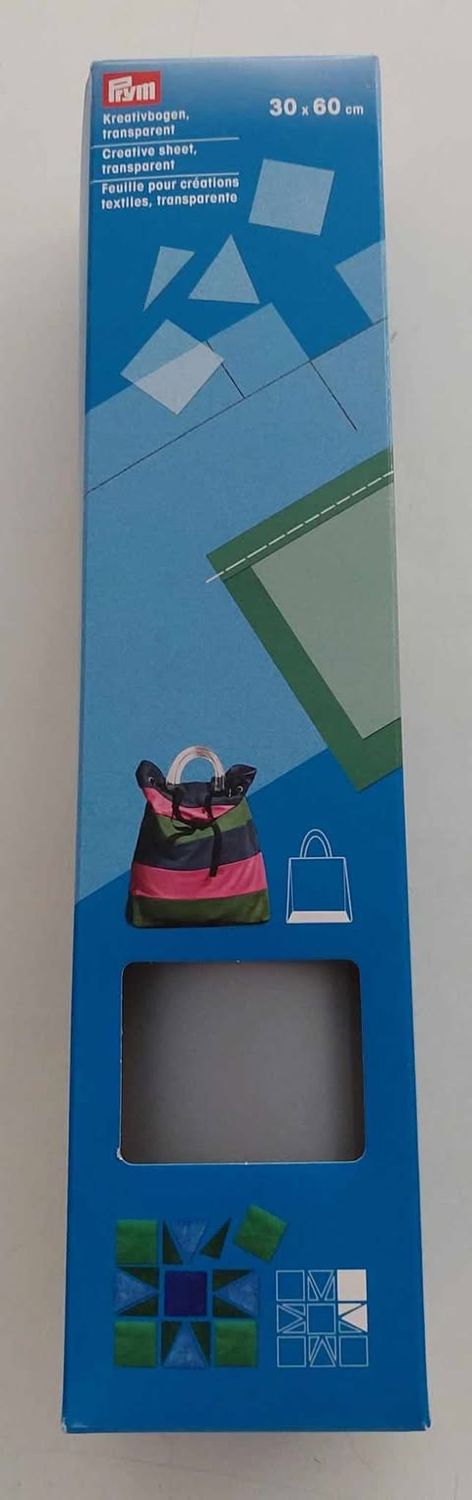 paternoplaat transparant30x60cm prym 611144