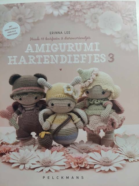 nr 3 amigurumi hartendiefjes 3 = prachtig haakboek met 15 nieuwe bosfiguren