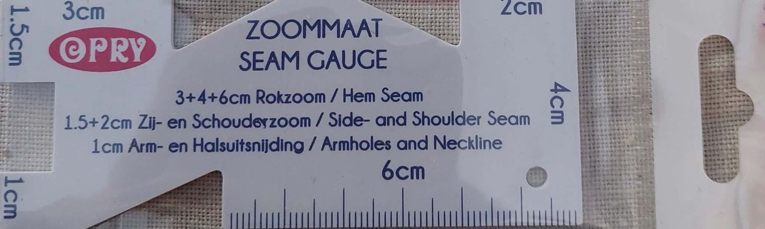 OPRY ZOOMMAAT PLASTIEK 10X4CM