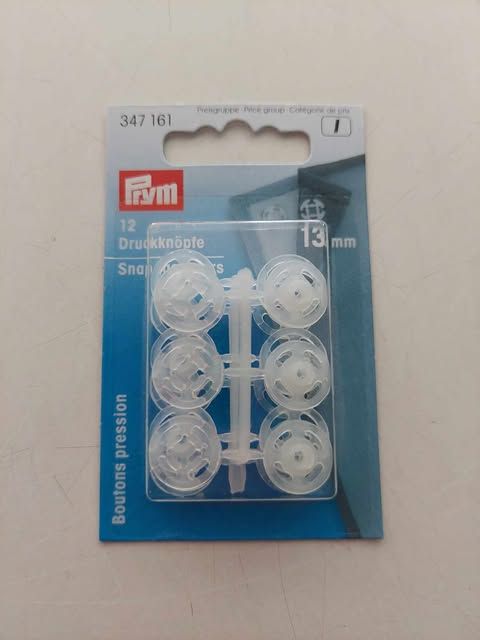 13 MM DOORZICHTIGE DRUKKNOPEN 347161