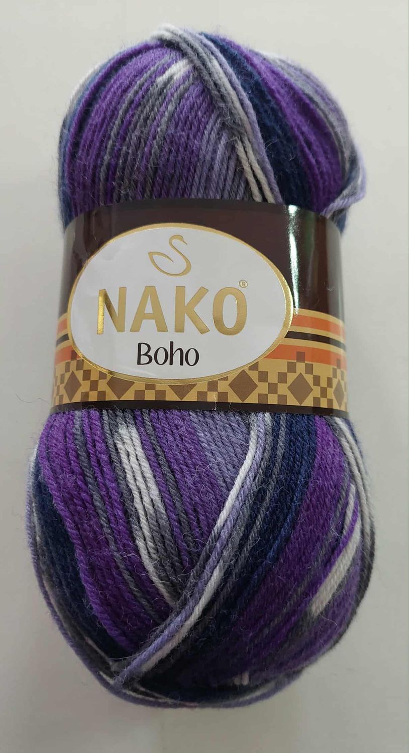 81259 nako boho sokkenwol=bol van 100gram