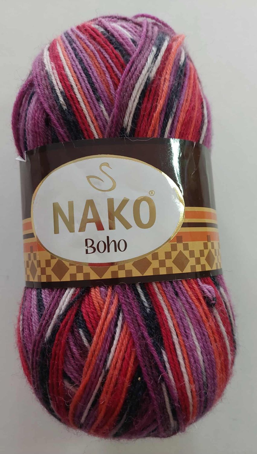 81253 noko boho =sokkenwol= bol van 100 gram