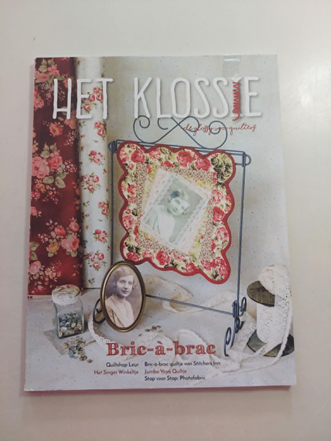 7 klossie nederlans patchwork tijdschrift bric-à-brac
