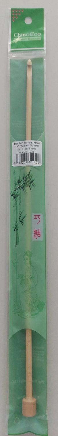 dikte 5.5 tunische haakpen bamboo chiaogoo