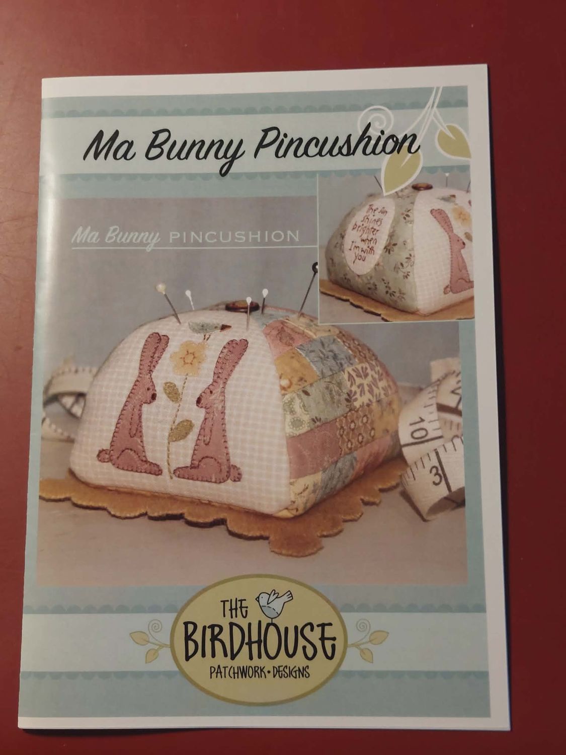 ma bunny pincushion THE BIRDHOUSE