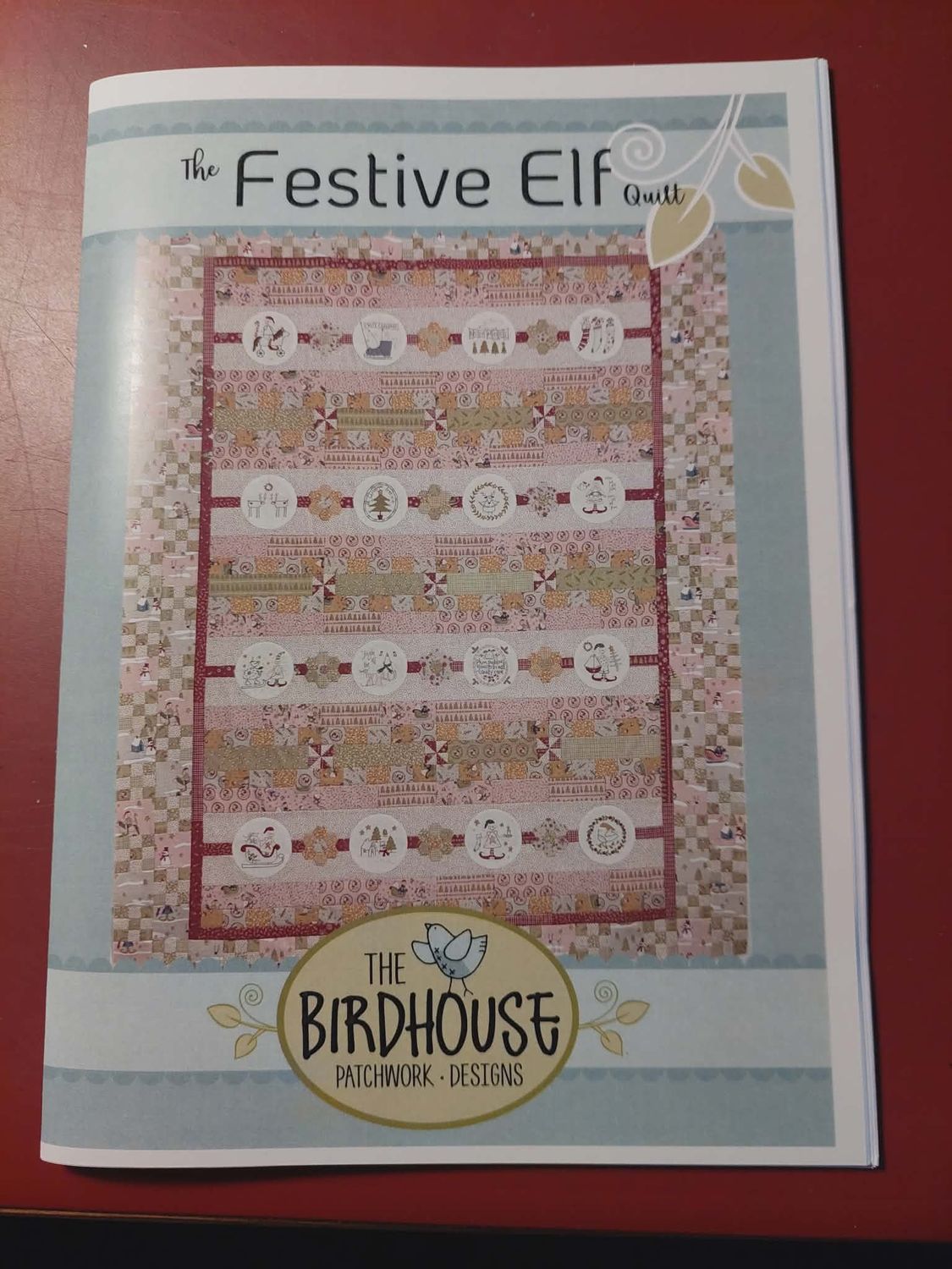 the festive elf quilt  THE BIRDHOUSE