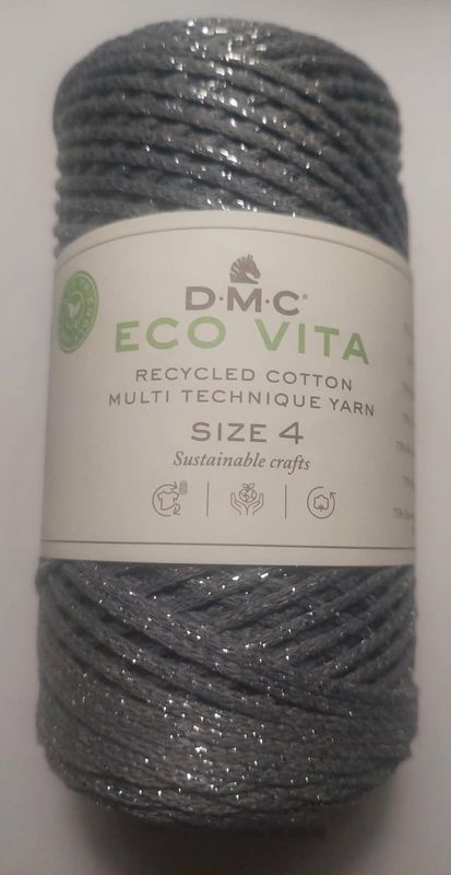 12 eco vita size4 dmc= grijs mettalic
