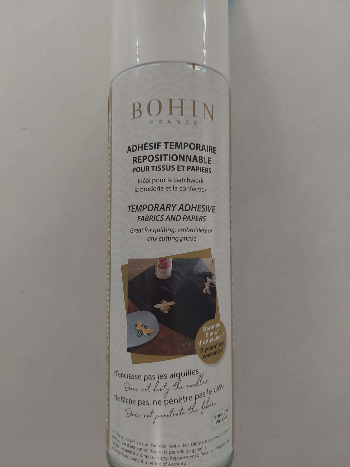 bohin tijdelijke spuitlijm spuitbus 500ml