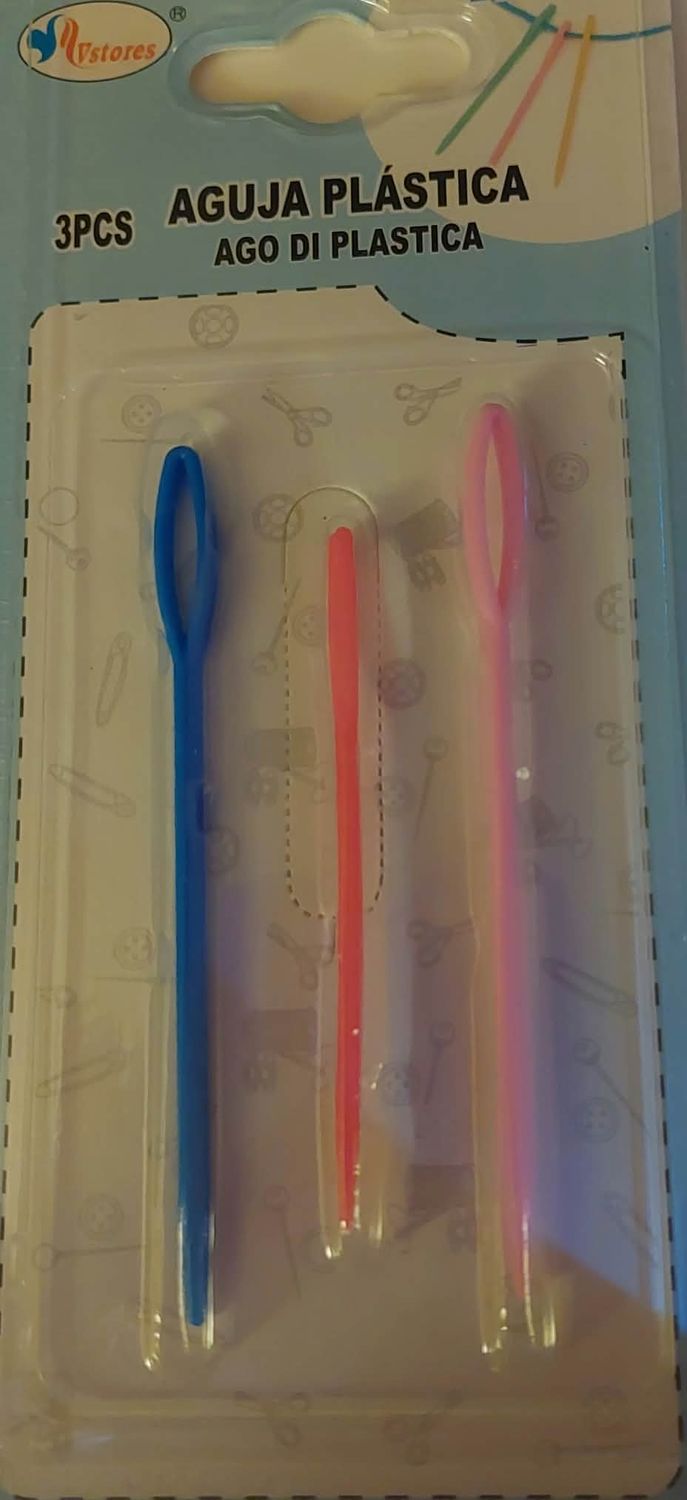 plastic instopnaalden
