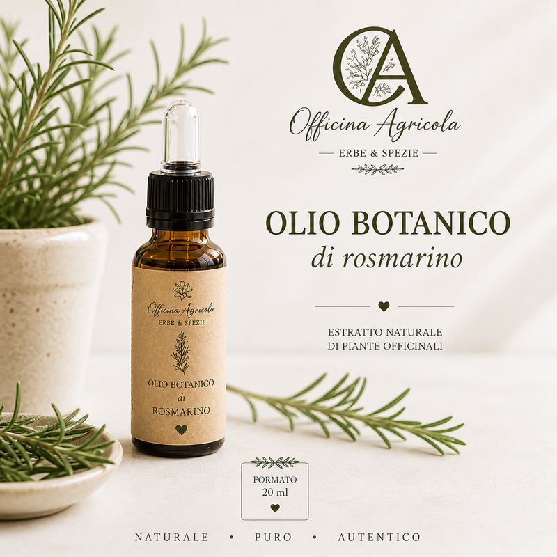 Olio botanico al rosmarino