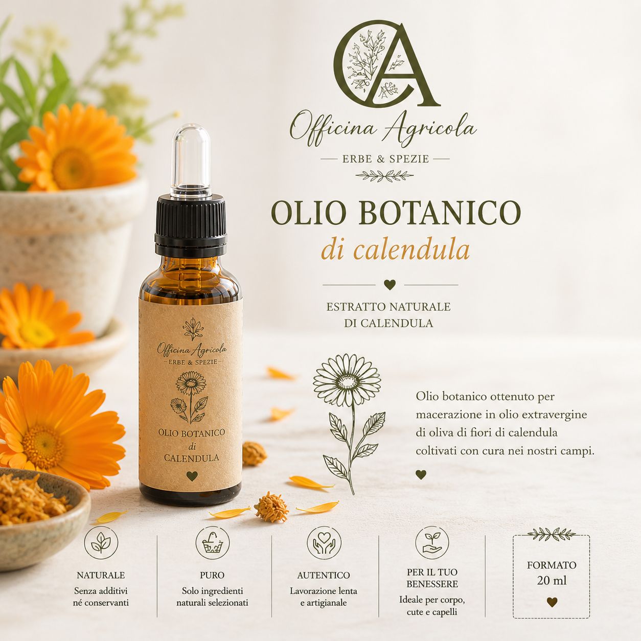 Olio Botanico Calendula