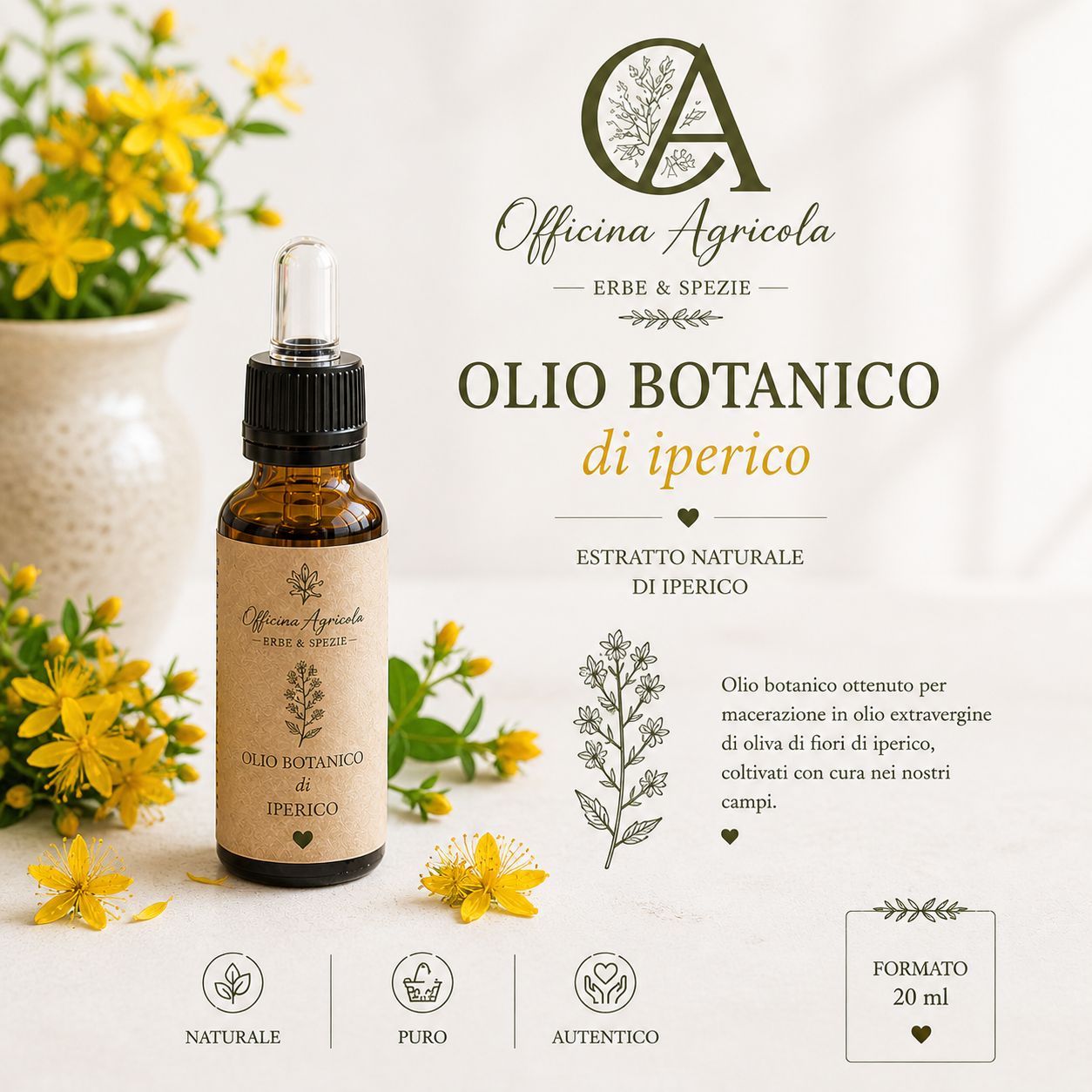 Olio Botanico di Iperico