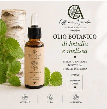 Olio Botanico Betulla e Melissa