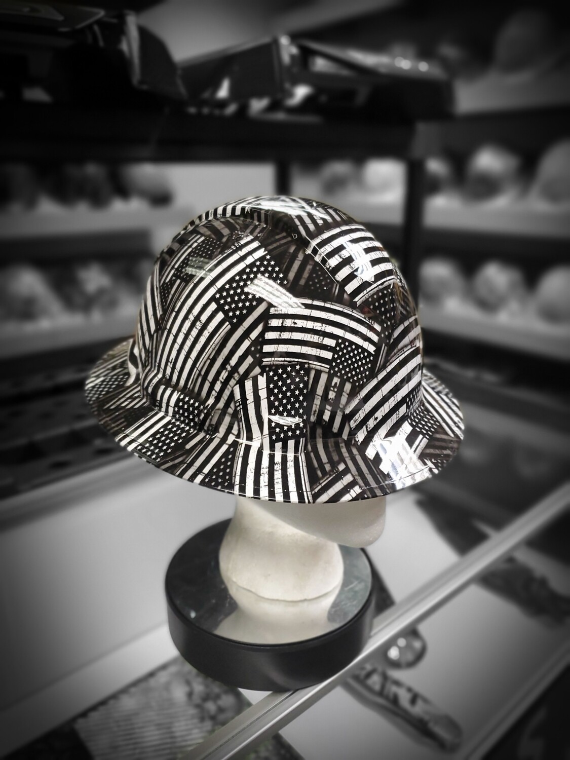 White &amp; Black flag