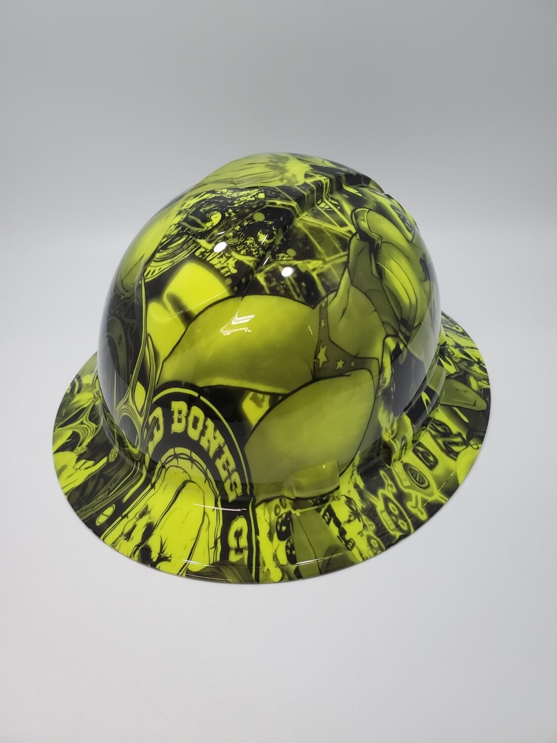 Bad Bones Club Safety Green