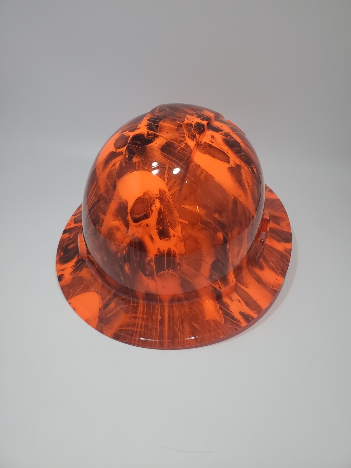 Melting skulls orange