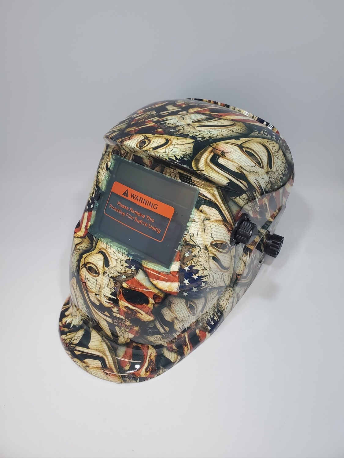 Welding Hood Nation Divided