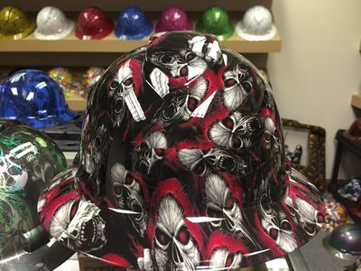 Red Hooded Skull