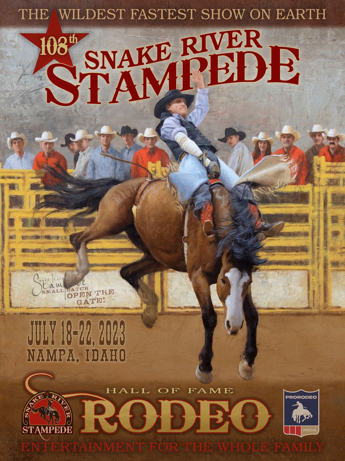 2023 OFFICIAL RODEO POSTER