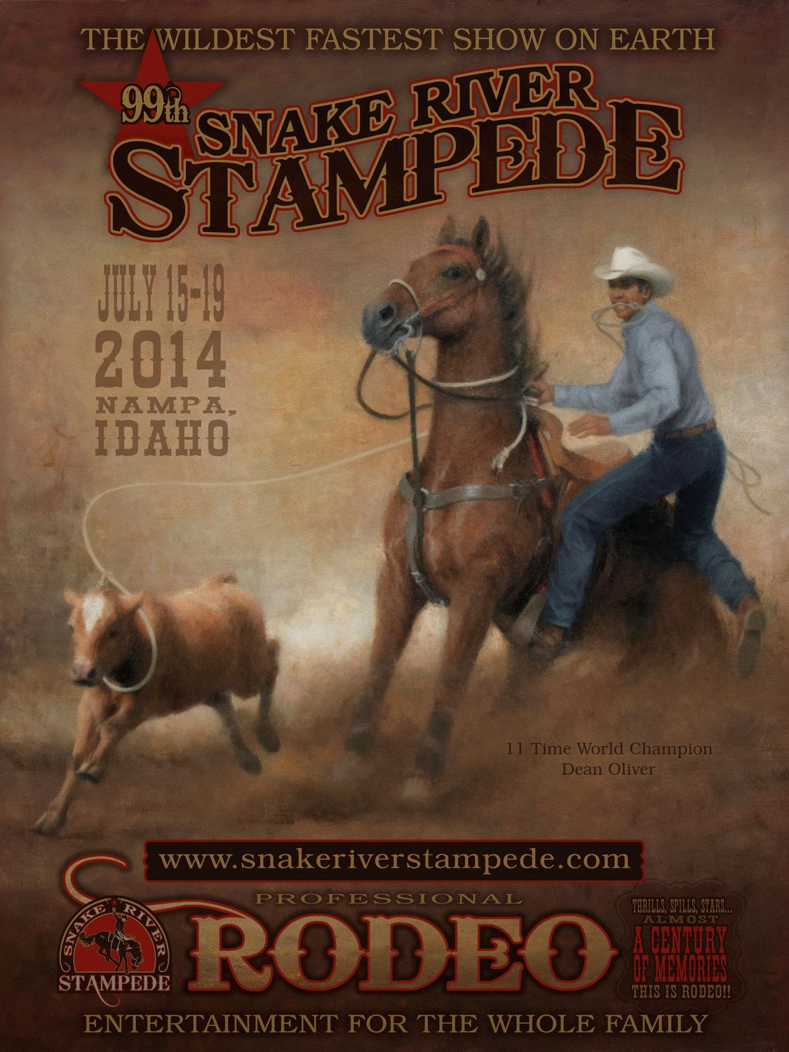 2014 OFFICIAL RODEO POSTER